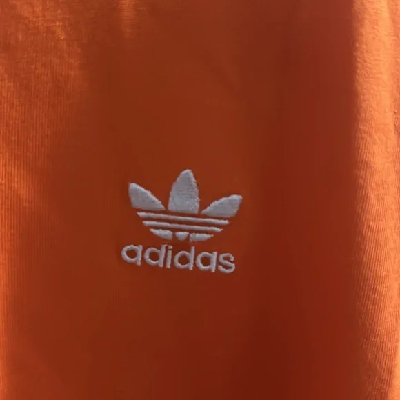 Adidas Men's Orange T-Shirt - Picture 2 of 3